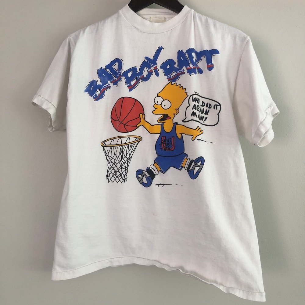 Vintage Bart Simpson T-Shirt (Size:S/M)